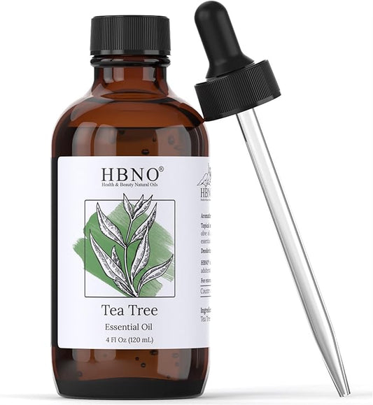 HBNO Tea Tree Oil for Skin 4oz (120 ml) - Bring Refreshing Aroma of Tea Trea Essential Oil - Perfect for Skin Therapy-VivaGrace Women