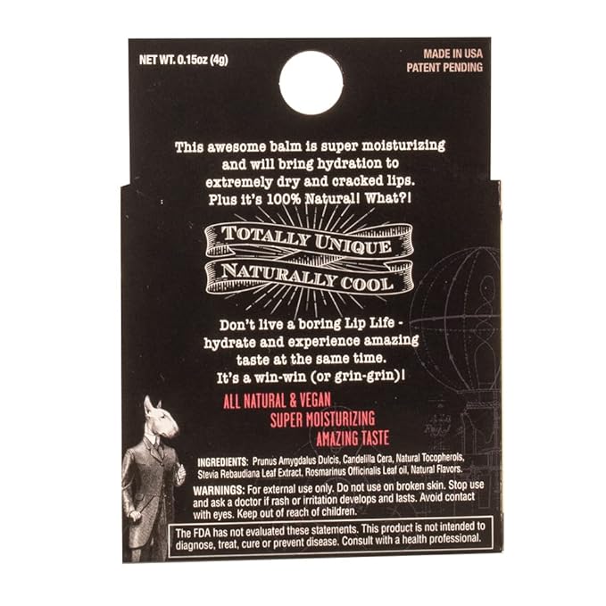 Doctor Lip Bang's Super Moisturizing Lip Balm | 4 Pack | Watermelon| ALL NATURAL & CRUELTY FREE | 100% VEGAN | FOR DRY & CRACKED LIPS-VivaGrace Women