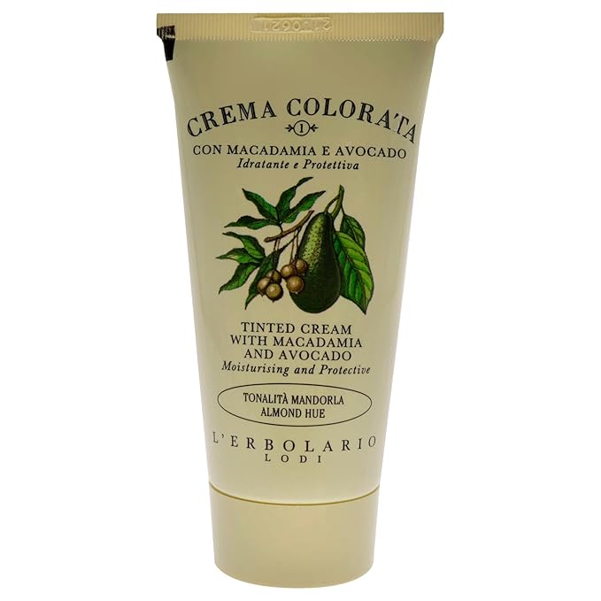Tinted Cream - Almond Hue by LErbolario for Women - 1.6 oz Cream-VivaGrace Women
