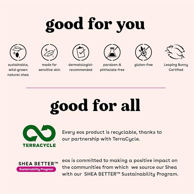 eos 100% Natural & Organic Lip Balm- Pomegranate Raspberry, Dermatologist Recommended, All-Day Moisture Lip Care, 0.14 Oz, 2 Pack-VivaGrace Women