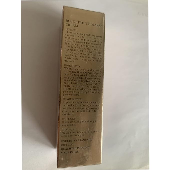 Rose Remove Stretch Marks Cream for Pregnancy Scar Removal Cream Natural Plant Essence Formula Prevention Remove Stretch Mark Old Scars Body Moisturizer 40g-VivaGrace Women