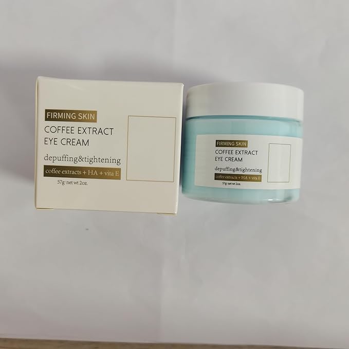 Phix Caffeine Eye Cream, Caffeine Eye Cream For Dark Circles And Puffiness, Caffeine Anti-Wrinkle Stay-Up Late Eye Cream For Bags Puffiness Dark Circles (2Pcs)-VivaGrace Women
