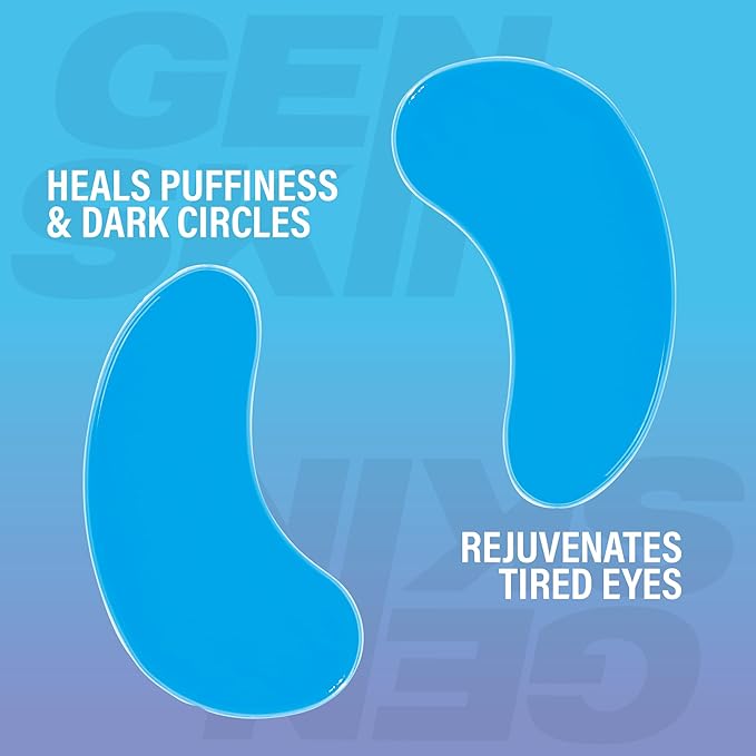 Eye Mask, Eye Masks for Dark Circles and Puffiness, Under Eye Mask with Hyaluronic Acid and Marine Algae, Vegan and Cruelty-Free Under Eye Patches, Marine Algae Eye Masks, 5-Pack-VivaGrace Women