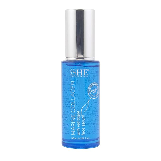 Om SHE Aromatherapy Marine Collagen with Red Algae Face Serum-VivaGrace Women
