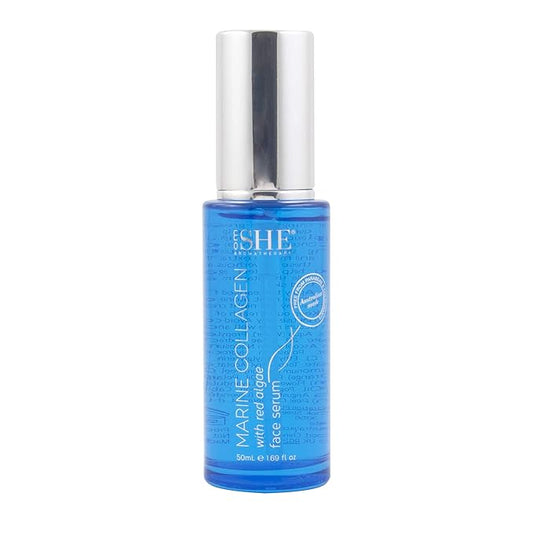 Om SHE Aromatherapy Marine Collagen with Red Algae Face Serum-VivaGrace Women