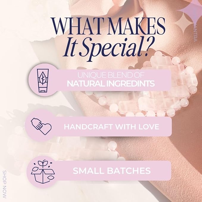 Moon Shape Crystal Clear Quartz Eye Mask, Anti-Aging Hot or Cold Using Stone Eye Mask 100% Natural Beauty Eye Mask (Rose Quartz)-VivaGrace Women