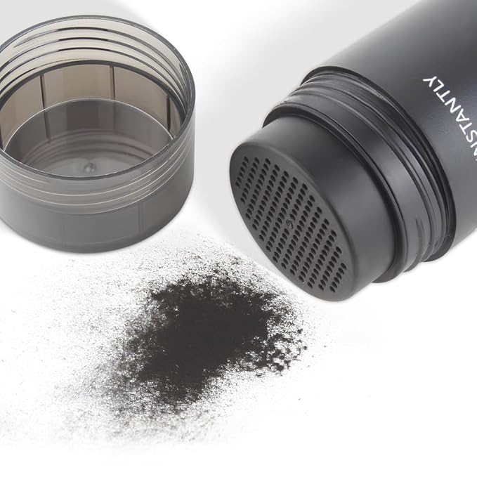 Hair Fibers for Thinning Hair for Women All-Natural Hair Building Fibers 0.98 Oz Hair Volume Powder Bald Spot Cover Up for Men & Women (Dark Brown)-VivaGrace Women