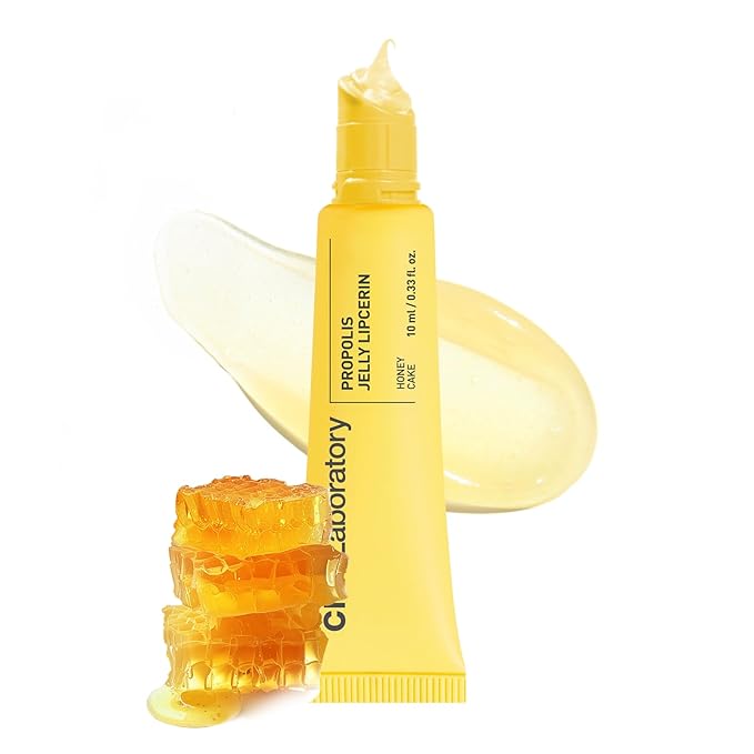 CNP Propolis Jelly Lipcerin™ - 01 Honey Cake, Hydrating Lip Balm & Gloss with Manuka Honey + Hyaluronic Acid, Korean Skincare, 0.3 fl.oz.-VivaGrace Women
