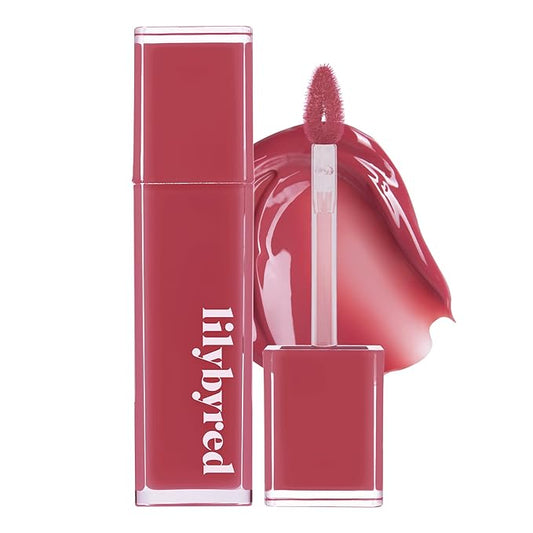 lilybyred Bloody Liar Coating Tint | Korean Glossy Lip Stain, Vivid & Juicy Color, Syrupy Shine, Moisturizing, Long-Lasting & Smudge-Proof, Non-Sticky, Lightweight, 0.14 oz. (20 Something Cherry)-VivaGrace Women