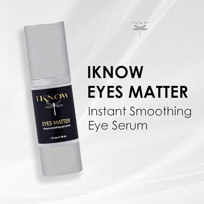 EYES MATTER Instant Smoothing Eye Serum, Rapid Wrinkle Reducer, Rejuvenating, Brightening Treatment for Fine Lines, Puffiness & Dark Circles, (1oz)-VivaGrace Women