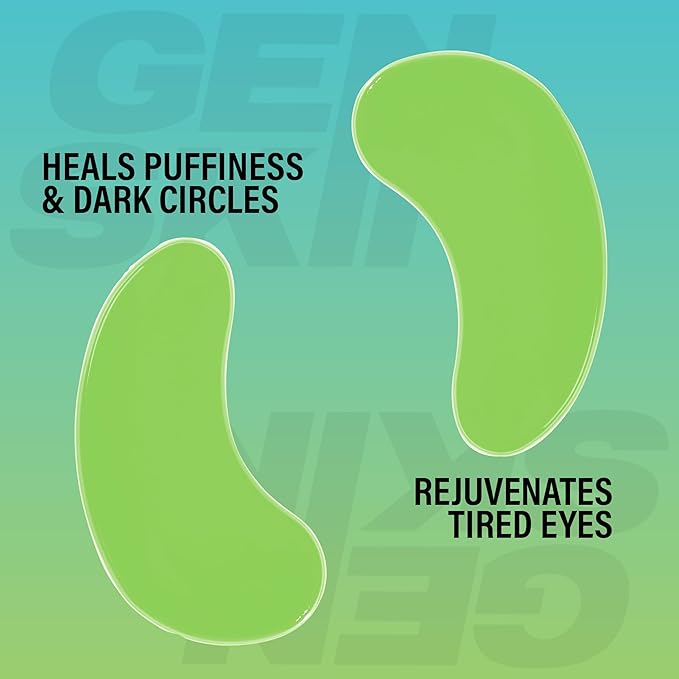 Eye Mask, Eye Masks for Dark Circles and Puffiness, Under Eye Mask with Hyaluronic Acid and Matcha Green Tea, Vegan and Cruelty-Free Under Eye Patches, Green Tea Eye Masks, 5-Pack-VivaGrace Women