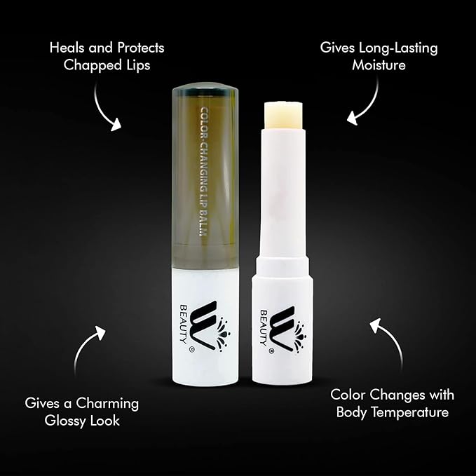 Care Color Changing Lip Balm - Sustain, Repair and Moisturize your Lips, 3.3g-VivaGrace Women