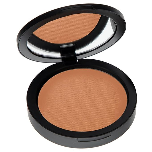 Mineral Dual Powder in Toasted (Medium Dark Tan) | 4-in-1 Pressed Mineral Foundation with SPF 15 for Flawless Glow & Soft Looking Skin | Oil Free, Talc Free, Gluten Free | 0.45 Oz | by Mommy Makeup-VivaGrace Women