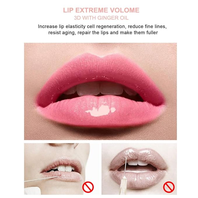 Lip Plumper Lip Enhancer Maximizer Gloss Moisturizing Lip Plumping Balm Serum Fuller Lips Lip Enhancer Lip Plumping Balm Lip Plumping Serum-VivaGrace Women