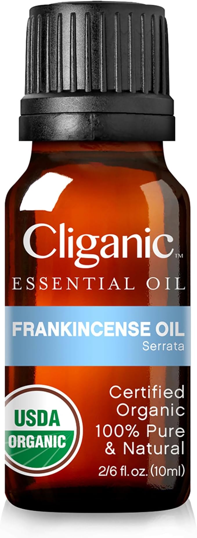 Cliganic Organic Frankincense Essential Oil - Boswellia Serrata, 100% Pure Natural Undiluted, for Aromatherapy | Non-GMO Verified (Packaging May Vary)-VivaGrace Women