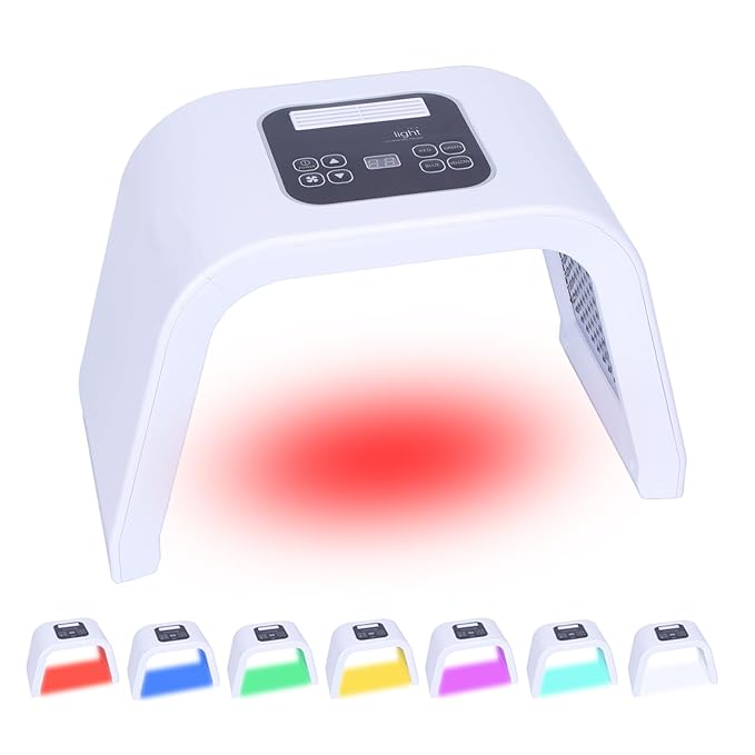 7 Color LED Face Mask LED Light Therapy Equipment for Skin Care at Home-VivaGrace Women
