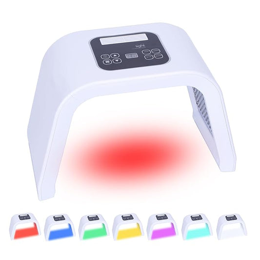 7 Color LED Face Mask LED Light Therapy Equipment for Skin Care at Home-VivaGrace Women