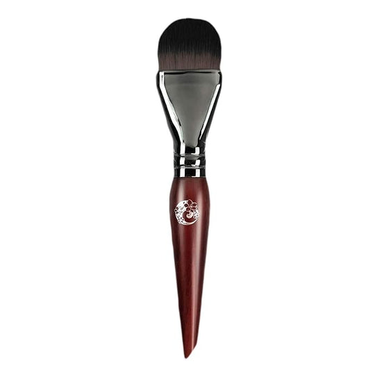 ENERGY Foundation Brush for Liquid Makeup DIY Facial Mask Premium Soft Bristles Contour Face Brush for Blending Liquid, Cream, Eye Mask, Under Eye Concealer Vegan Flat Cosmetic Makeup Tool-VivaGrace Women