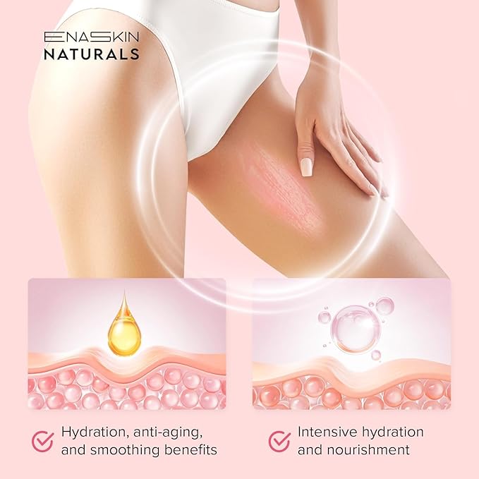 Anti Cellulite Body Firming Cream: Cellulite Remover for Legs & Inner Thigh- Skin Tightening Lotion for Womens' Booty, Stomach & Belly with Acetyl Hexapeptide-8 & Caffeine, 100 ML-VivaGrace Women