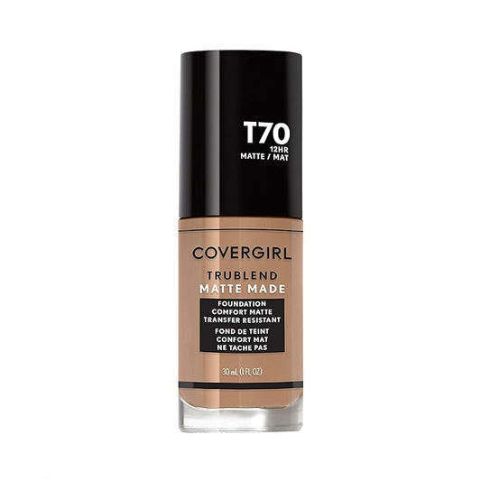 COVERGIRL TruBlend Matte Made Liquid Foundation, Caramel-VivaGrace Women