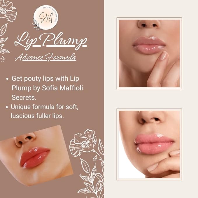 Lip Plump Lip Delicious New Vegan Formula for fuller smooth lips-VivaGrace Women
