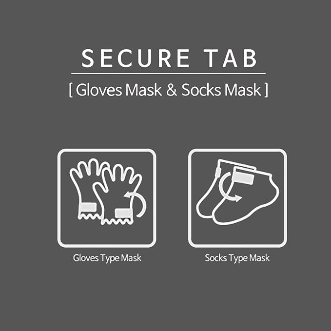 Epielle Hydrating & Moisturizing Hand & Foot Masks 12 Pairs, Relieve and Soften Dry Hands & Cracked Heels with Shea Butter & Sunflower Seed Oil, Korean Skin Care, Spa Set, Self Care Gifts for Women-VivaGrace Women