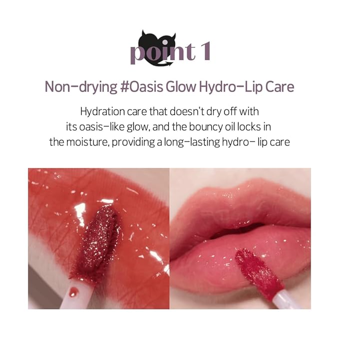 ETUDE Over Growy Lip Stain Tint, Better Pink, 0.1 oz (3 g), Lipstick, Glossy Finish, Highly Moisturizing, Melotint, Plush, Glossy, Volume, Vegan Certified-VivaGrace Women