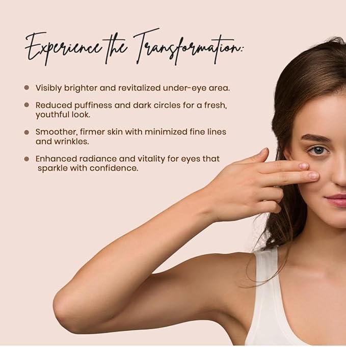 HydraEyes Hydrating Eye Cream - Moisturizing Formula for Brighter, Youthful Eyes | Anti-Wrinkle Treatment-VivaGrace Women