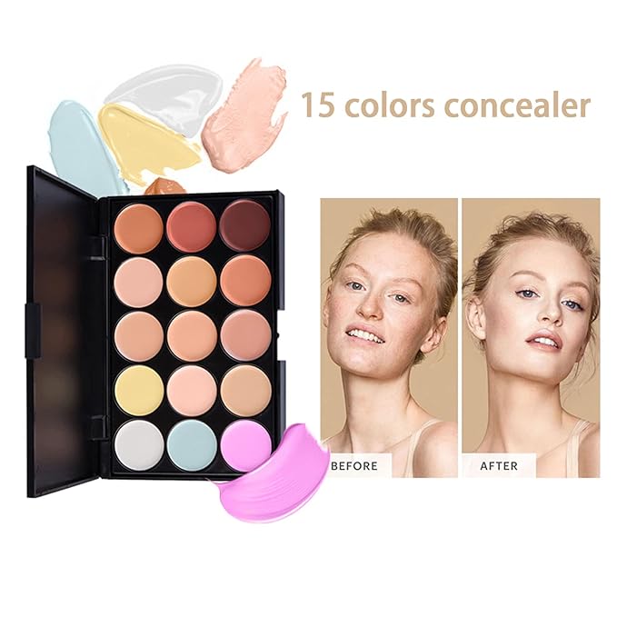 All-in-one Professional Makeup Set for Beginners, Cosmetic-Gift for Girl -Include Makeup Brush Set, Eyeshadow Palette, Powder puffs, Eyebrow Pencil, Mascara, Concealer, Lip Gloss Set -003-VivaGrace Women