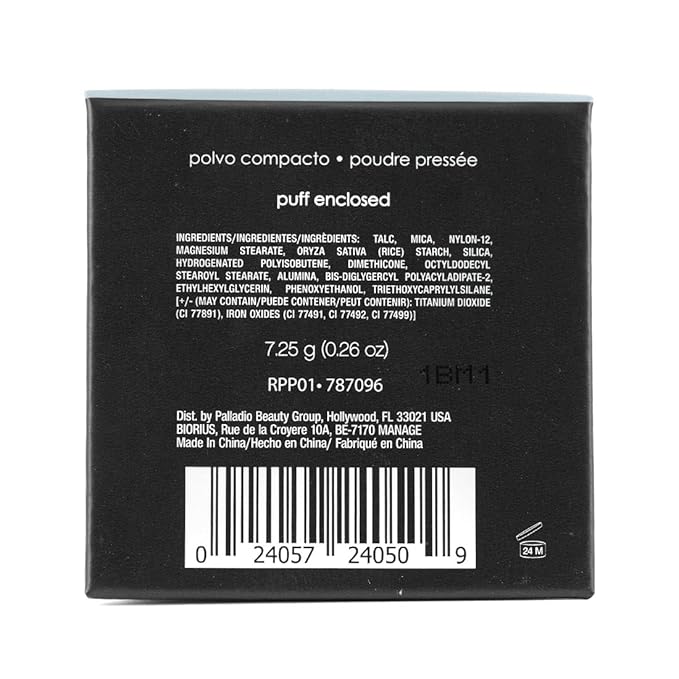 Palladio, Pressed Rice Powder, Natural, 0.26 Ounce-VivaGrace Women