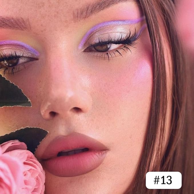 evpct Magic Purple Gel Eyeliner Pencil for Women Waterline Waterproof Smudge Proof Eye Makeup Liners, Purple Mascara Eye Liner Gel Liner Eyeliner with Sharpener delineador de ojos contra el agua 13