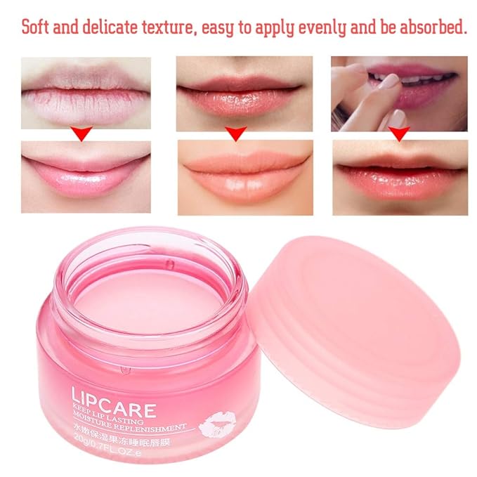 Lip Mask, Delicate Nourishing Lip Mask, for Moisturizing Nourishing-VivaGrace Women
