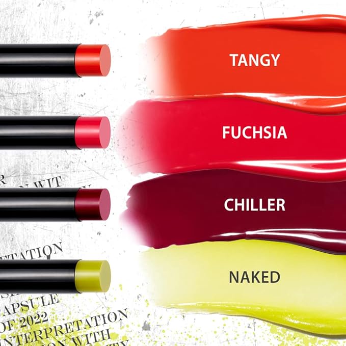 Espoir Dirty Neon vegan shine lipstick #6 Tangy (4.5g) | Wearable Shine Neon with Bright Acid Color Lip Stick | a Moist and Soft, Long Lasting Lipstick | Korean Makeup-VivaGrace Women