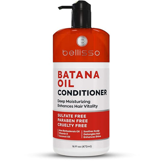 BELLISSO Batana Oil Conditioner for Women and Men - Sulfate Free, Volumizing Treatment for Thinning Hair - Thickening, Volume Boost - 16 Fl Oz-VivaGrace Women