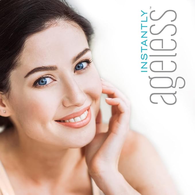 Instantly Ageless Facelift in A Box - Instant Eye Bag Remover Puffiness -1 Box of 25 Vials Moisture Lift- Instant Under Eye Bags Remover - Wrinkle Tightener-VivaGrace Women