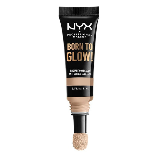 NYX PROFESSIONAL MAKEUP Born To Glow Radiant Concealer, Medium Coverage - Alabaster-VivaGrace Women