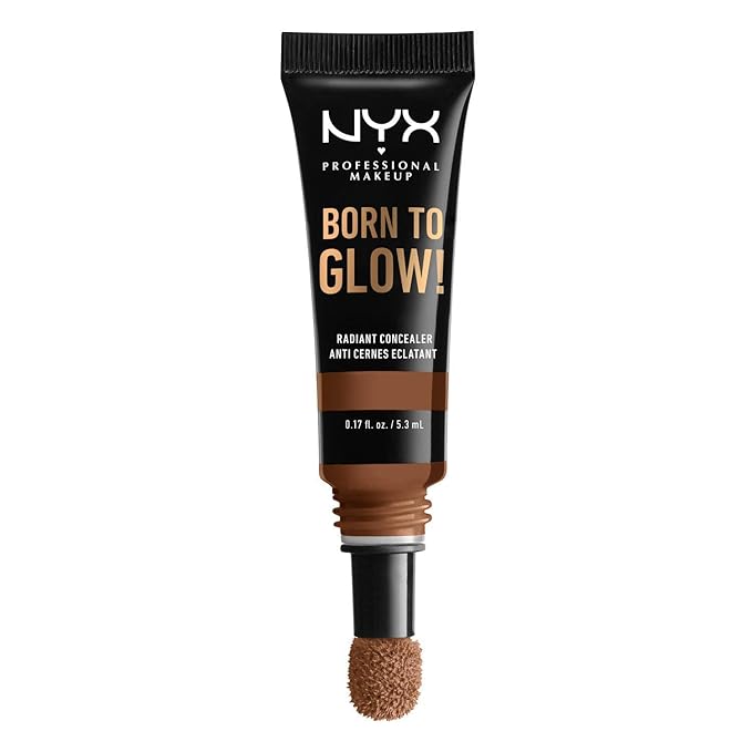 NYX PROFESSIONAL MAKEUP Born To Glow Radiant Concealer, Medium Coverage - Cappuccino-VivaGrace Women