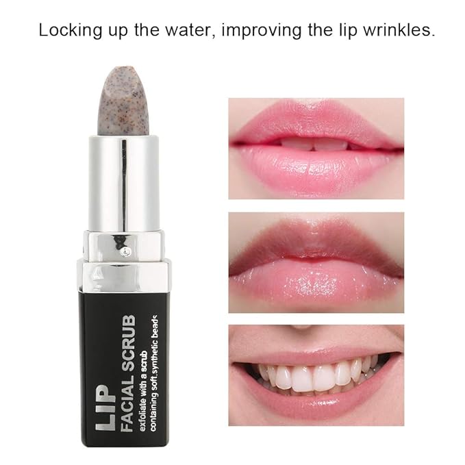 Cuticle Exfolior 8×2×2 Lip Exfoliator Lip Scrub Sticks Nourishing Lipstick Remove Cuticles Lip Film-VivaGrace Women