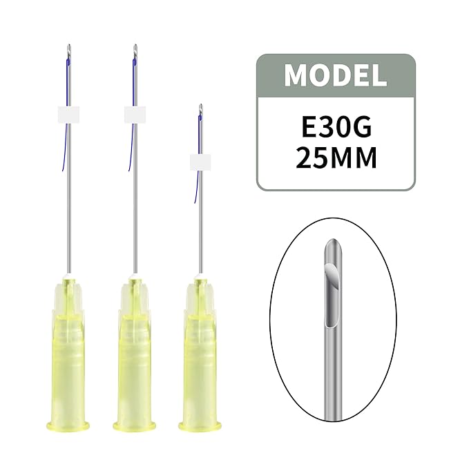 Pdo Threads Lift for Eyes, Pdo Lifting Thread, Improves Wrinkles And Sagging Around The Eye Area (20PCS-30G*25MM)-VivaGrace Women