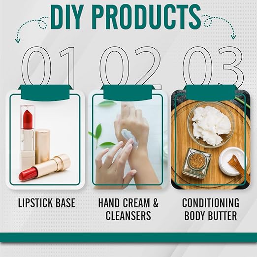 Cetyl Alcohol for Homemade Cosmetics, Lipsticks, Body Butter Bars, Hand Lotions, Hair Conditioners, Shampoo – Thickening Agent, Emulsifier, Viscosity Regulator - 7.06 oz-VivaGrace Women