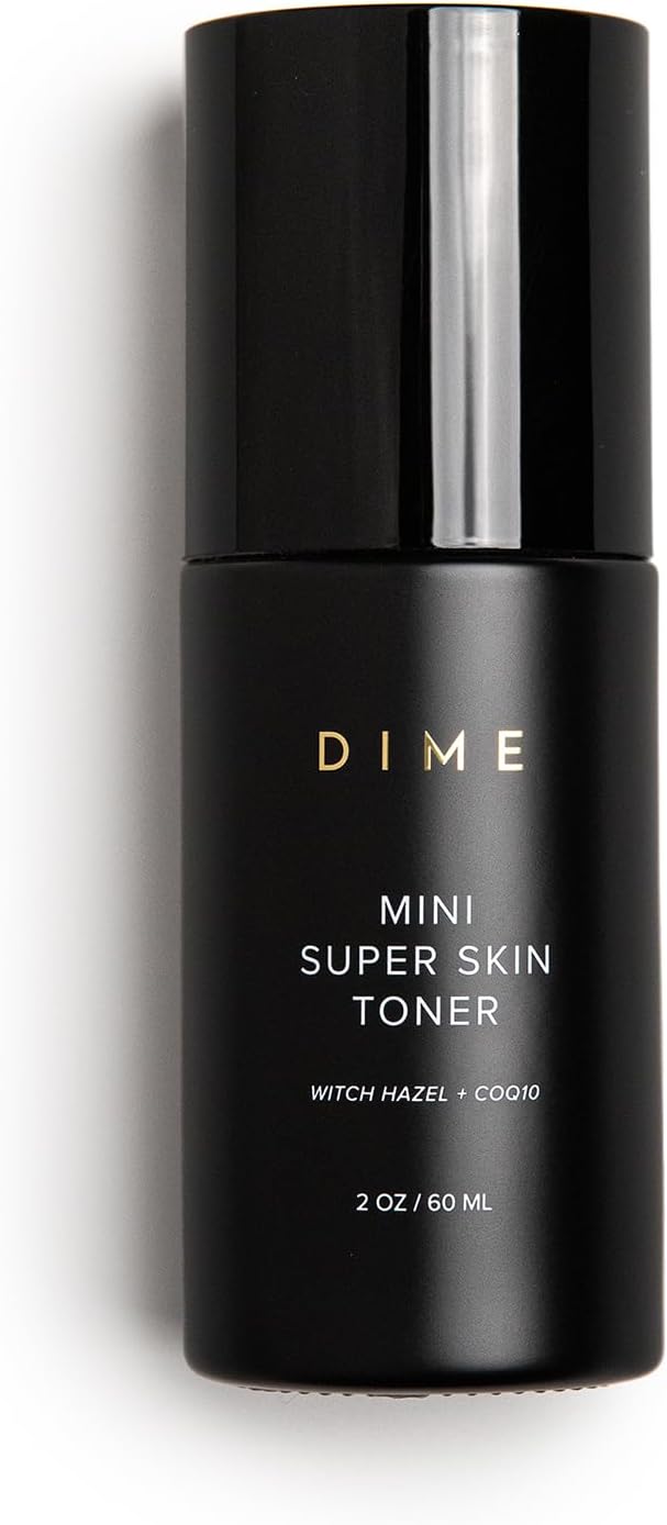 DIME Beauty Mini Super Skin Toner, Alcohol-Free Witch Hazel Toner, Travel-Size Toner with Cucumber Extract, 2 oz / 60 ml-VivaGrace Women