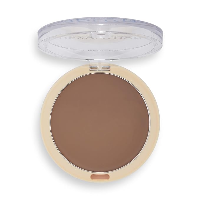 Revolution Beauty, Ultra Cream Face Bronzer, Buildable & Blendable Cream Contour, Vegan & Cruelty Free, Light, 0.24 Oz.-VivaGrace Women