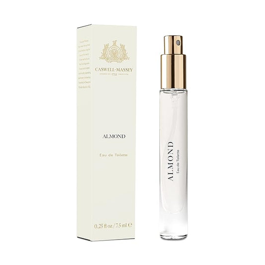 Caswell-Massey Almond Eau de Toilette Discovery, Indulge in the Warm and Inviting Scent of Almond, Cherry & Sandalwood, Sample Size Vial, Perfume for Men & Women, 0.25 Fl Oz-VivaGrace Women