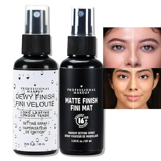Kaely 2IN1 Hydrating Setting Spray for Face,Primer Face Makeup Matte Dewy Finish,Waterproof Setting Spray for Makeup Long Lasting,Oil Control,maquillaje Up To 16 Hours,Vegan & Cruelty-Free-VivaGrace Women