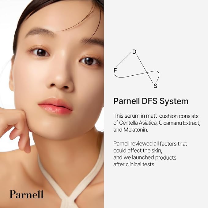 Parnell Cicamanu Serum In Matte Cushion (#19 Porcelain, 15g)-VivaGrace Women