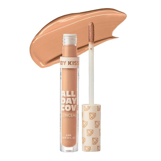 Ruby Kisses All Day Concealer Lightweight Full Coverage Multi-Use Concealer 0.13 Fl Oz (Medium Beige)-VivaGrace Women