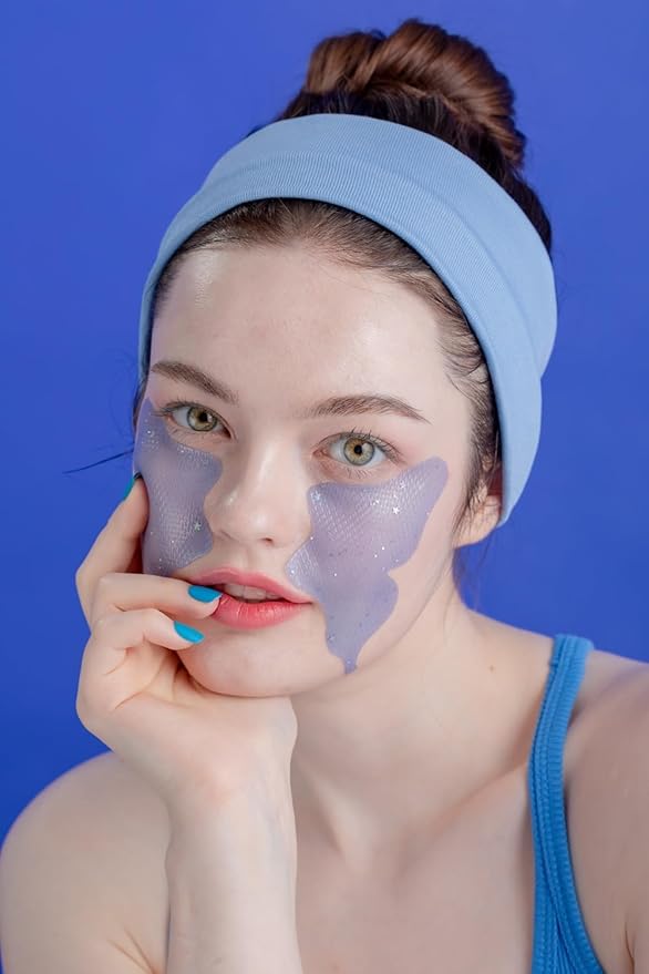 Butterfly Multi Jello Patch morpho blue-VivaGrace Women