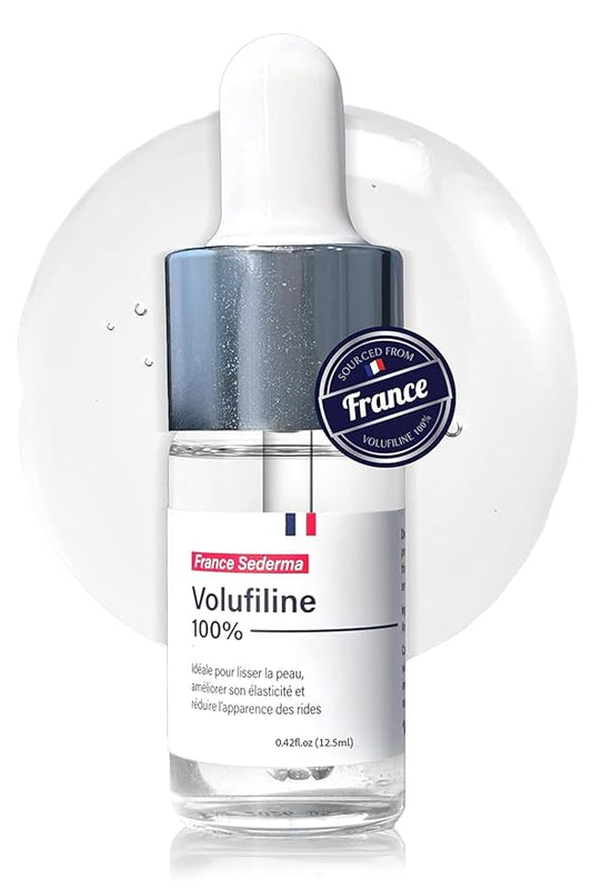 [Volufiline 12.5ml] 100% Pure Volufiline from SEDERMA (France) | DIY Skincare - Face Serum | Cosmetic Grade | For Face & Body Improved Fine Lines & Skin Elasticity-VivaGrace Women