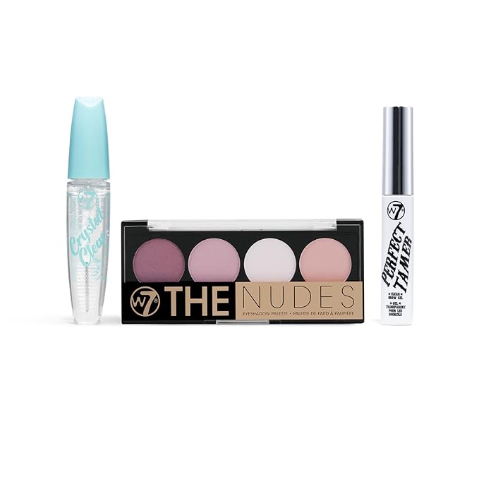 W7 Basic Essentials Set - 3 Piece Set - Natural Makeup Staples for Every Day-VivaGrace Women