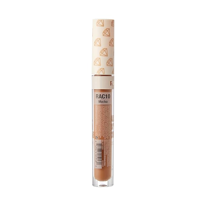 Ruby Kisses All Day Concealer Lightweight Full Coverage Multi-Use Concealer 0.13 Fl Oz (4-1 Mocha (10))-VivaGrace Women